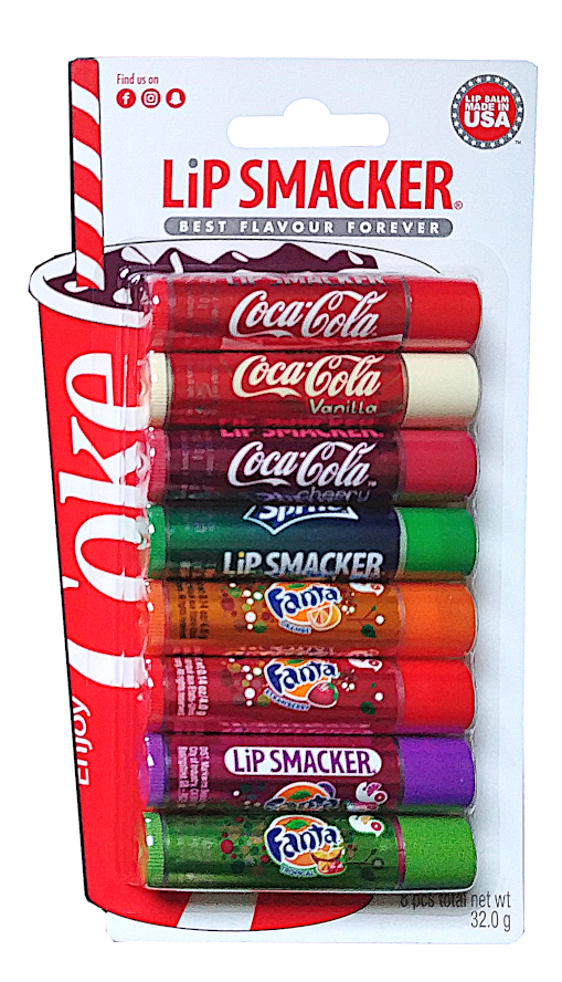 Lip Smacker Coca Cola Fanta Sprite Zestaw Pomadek 8456782455 Oficjalne Archiwum Allegro