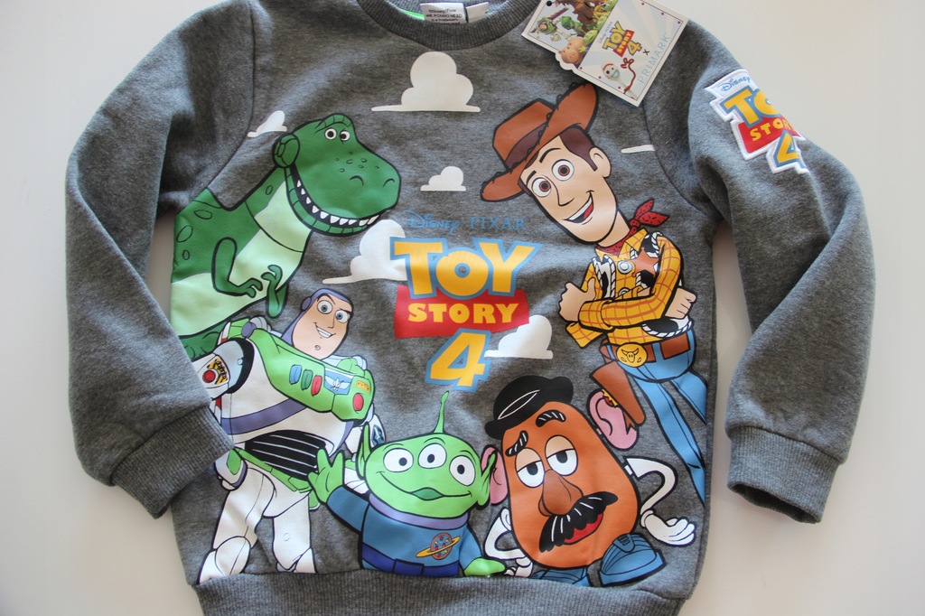 PRIMARK BLUZA TOY STORY 4 ROZMIAR 4-5 LAT / 110 CM