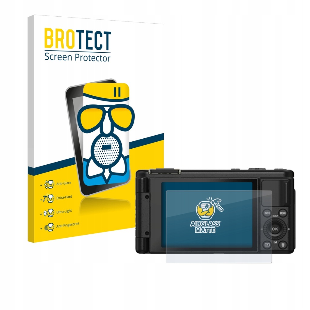 BROTECT AirGlass Matte Glass Screen Protector for Yashica City 100