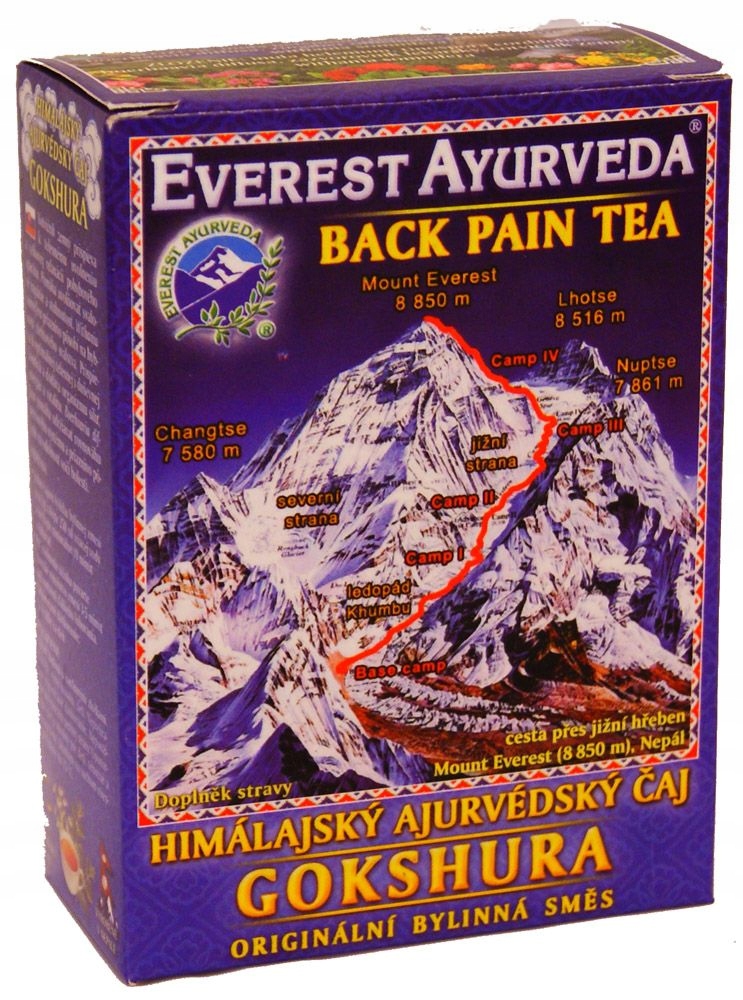 Herbata ajurwedyjska Gokshura - Everest Ayurveda -