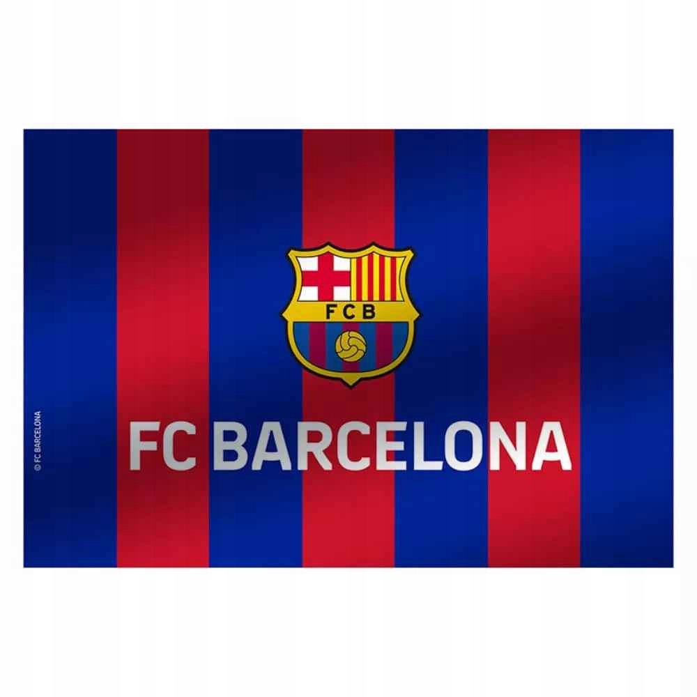 Flaga FCB Barcelona klub 75 x 50 cm z oficjalną licencją