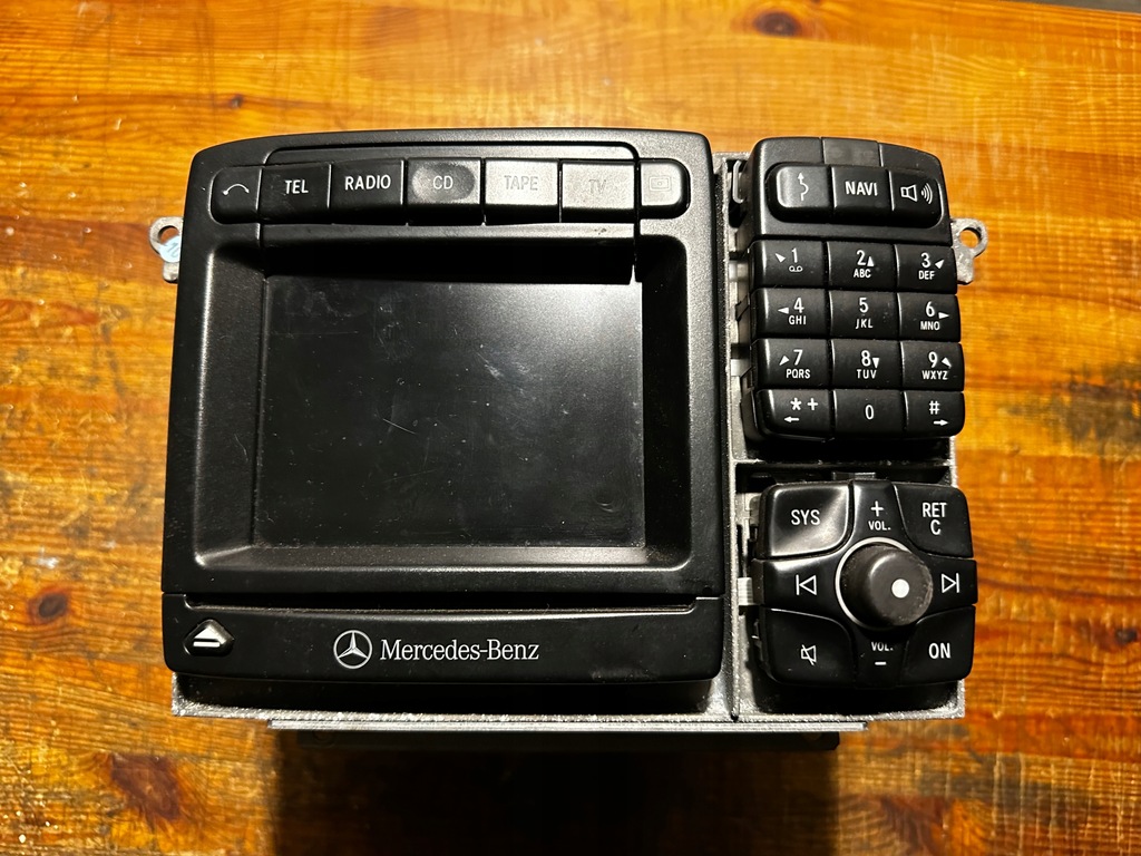 Radio command 2.5 Mercedes S CL W220 W215