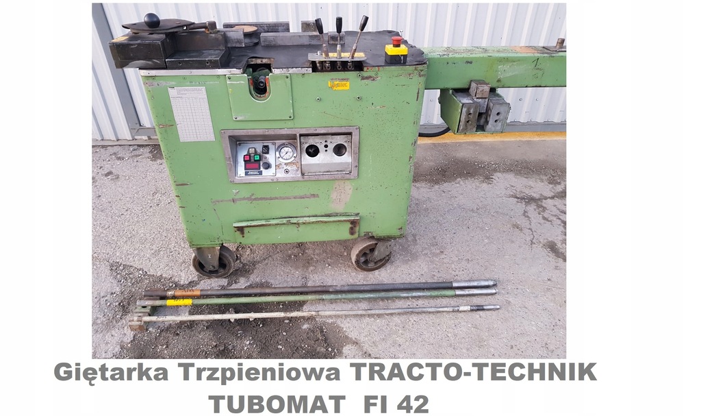 Giętarka trzpieniowa do rur z piłą TUBOMAT 642
