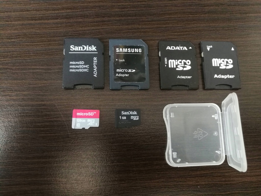 Karta pamięci MicroSD 128GB z adapterem