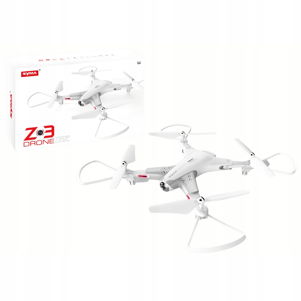 Zdalnie Sterowany Dron Z3 720P Kamera SYMA Biały
