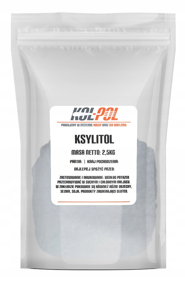 KSYLITOL FIŃSKI 2,5kg Cukier brzozowy naturalny