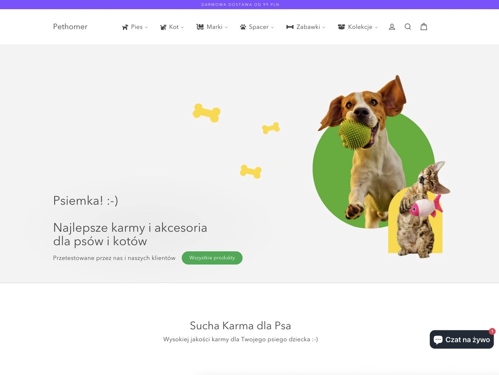 Sklep Shopify+Baselinker+Konta Allegro, Empik, Fresh + Pełna Automatyzacja