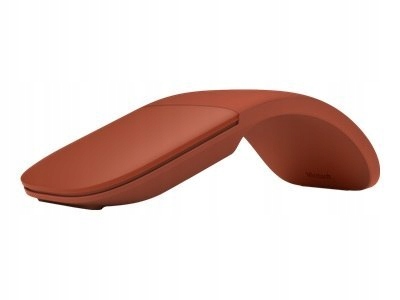 Microsoft Surface Arc Mouse Wireless, Poppy Red, BlueTrack, Bluetooth