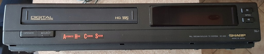 Magnetowid VHS Sharp VC-A30BP