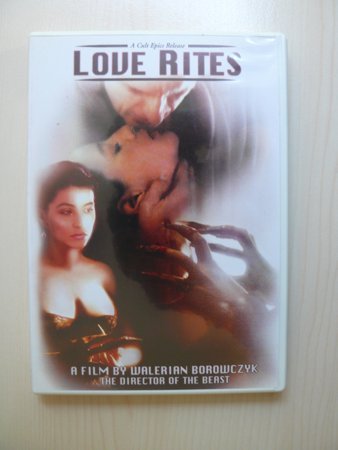 DVD LOVE RITES Borowczyk UNIKAT  2 raz!!!
