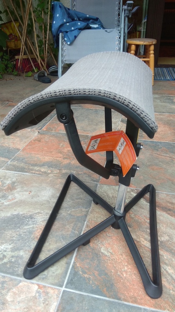 fotel legpro ergohuman + podstawka legpro ottoman 8475745212