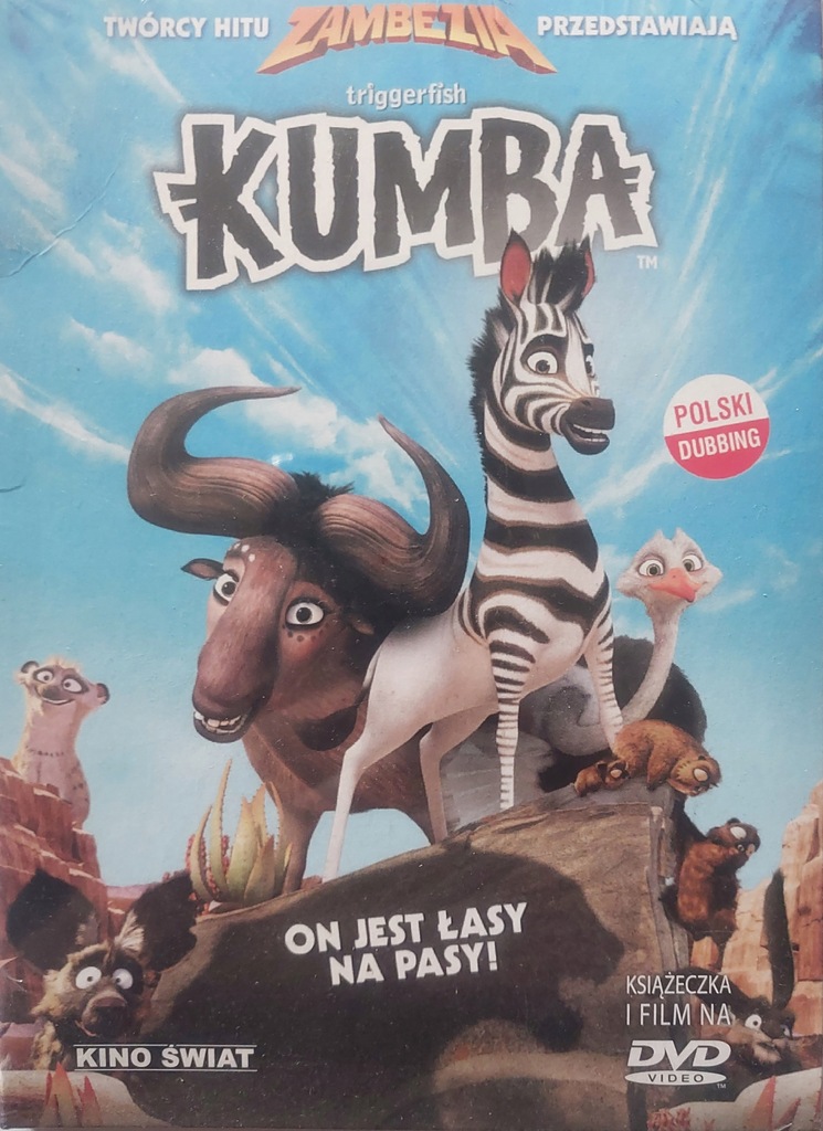 KUMBA DVD FOLIA płyta DVD 82 minut