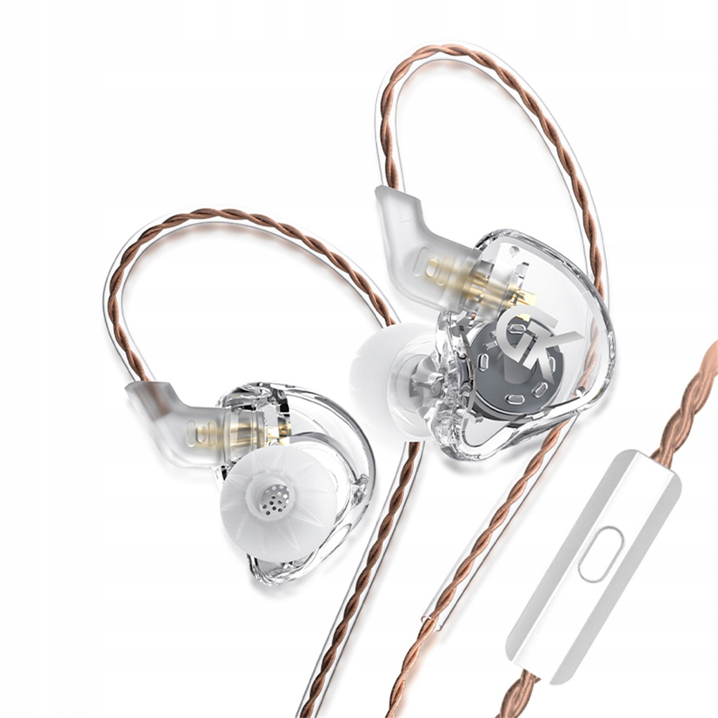 GK Wired Earbuds Telefony komórkowe Słuchawki