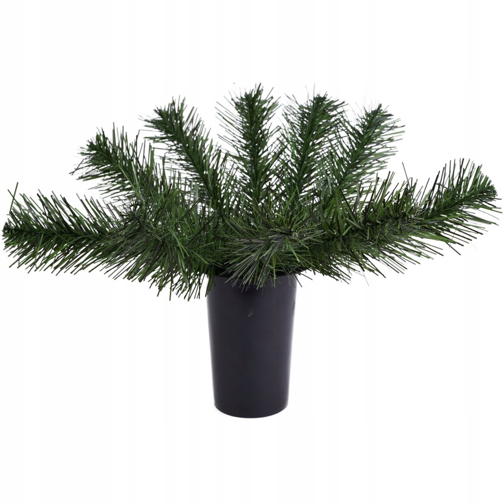 PODKŁAD STROIK CEMENT GAŁĄZKI CHOINKI ŚWIERK