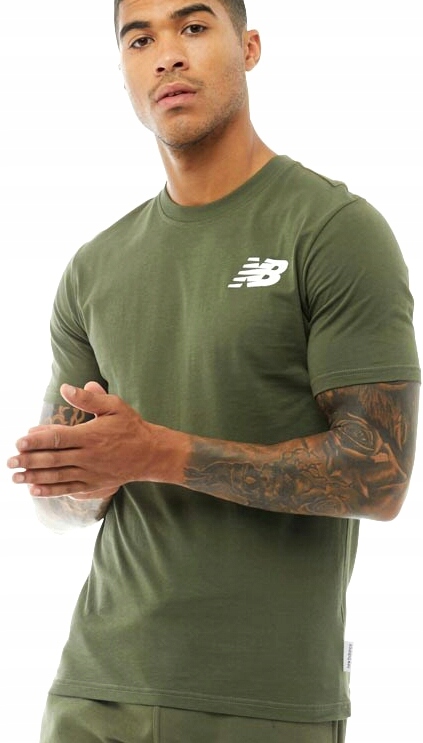 new balance khaki t shirt