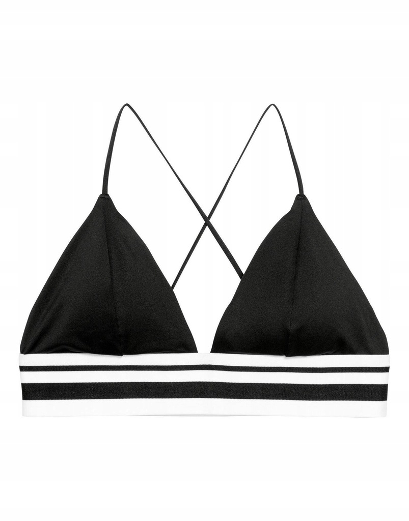 H&M__XDS CZARNA GÓRA OD BIKINI DAMSKA__XL