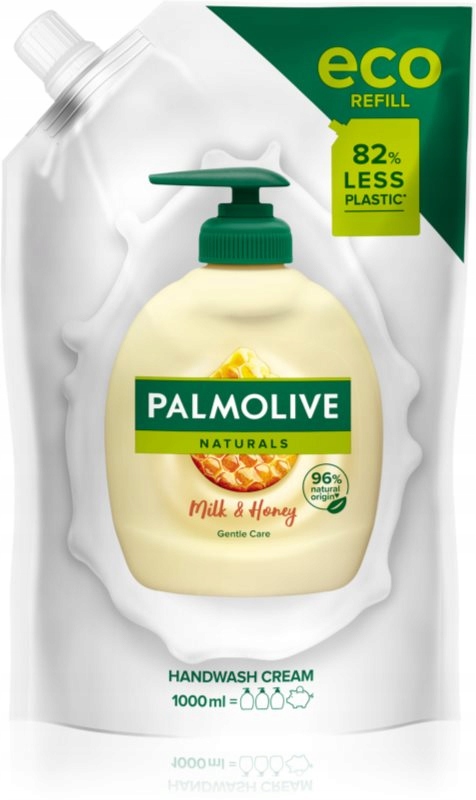 Palmolive Naturals Milk & Honey oczyszczające mydło do rąk w płynie