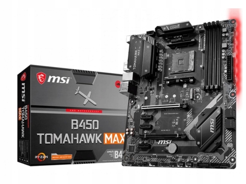 Купить Материнская плата MSI B450 Tomahawk Max ATX AM4: отзывы, фото, характеристики в интерне-магазине Aredi.ru