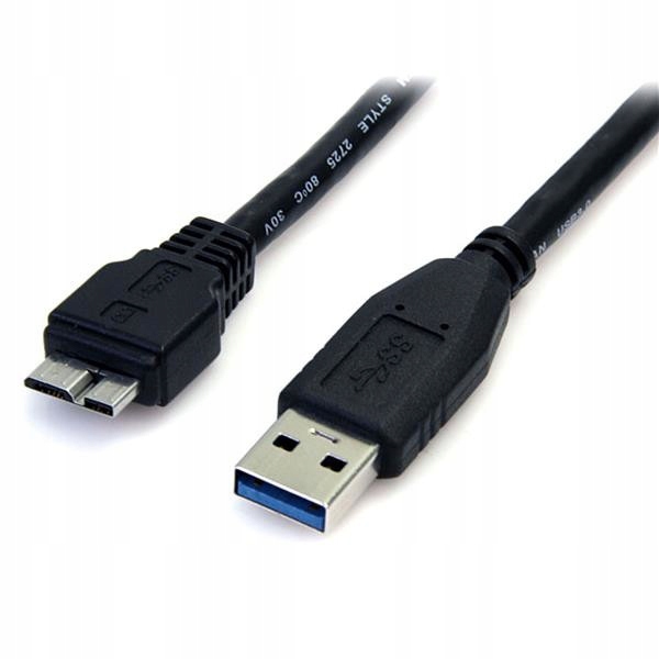 StarTech.com USB3AUB50CMB kabel USB 0,5 m USB 3.2 Gen 1 (3.1 Gen 1) USB A M