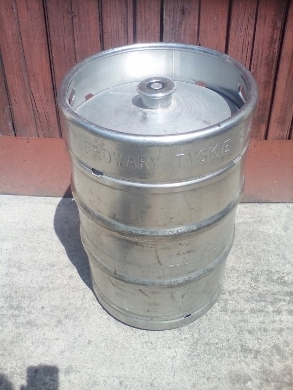 Keg Beczka Po Piwie Typ Din 50l Tyskie 8176404245 Oficjalne Archiwum Allegro