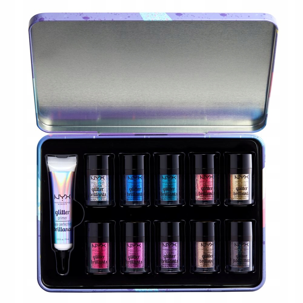 NYX Sugar Trip Glitter Vault zestaw brokatów do tw 7920589093