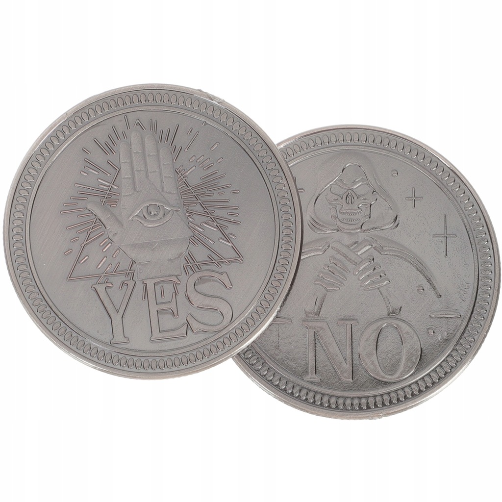 2Pcs Commemorative Flipping Coins Decorative