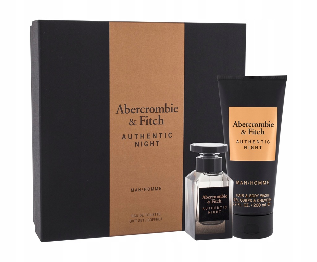 Abercrombie & Fitch Authentic Night EDT 50 ml+