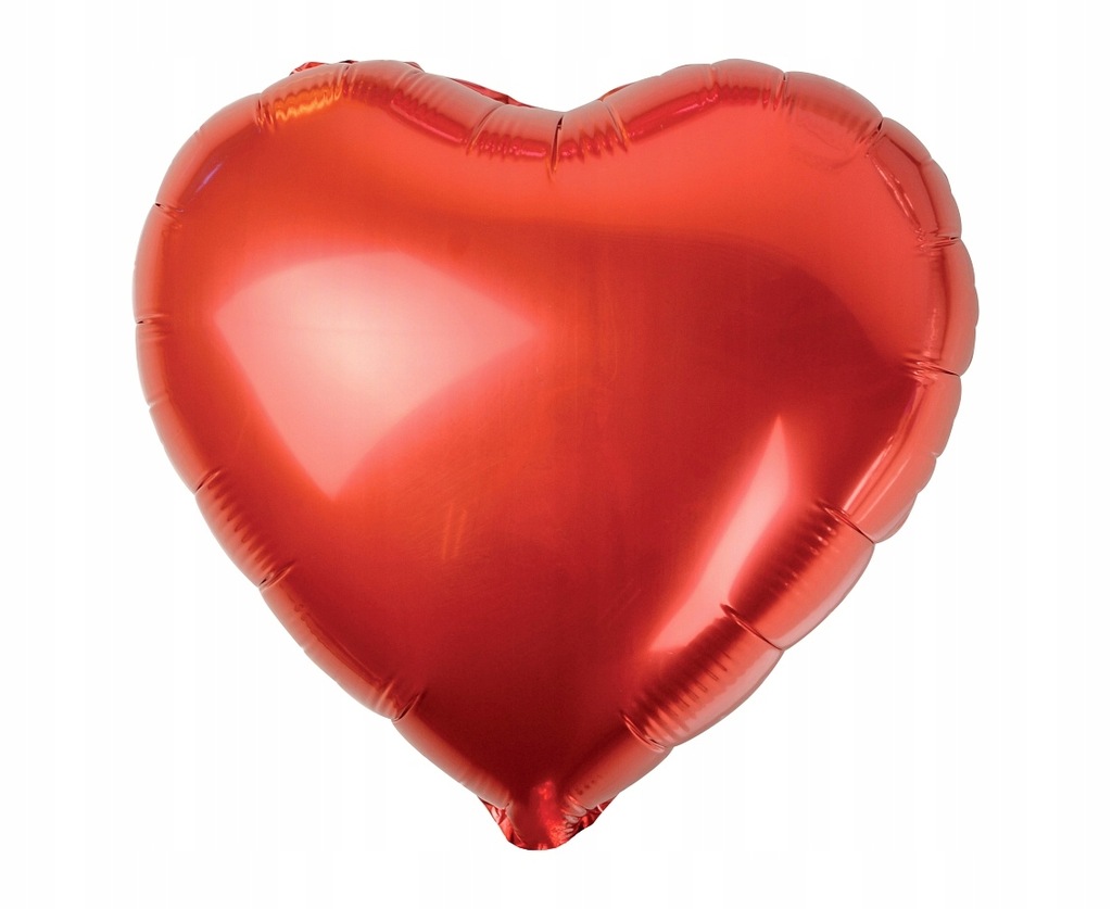 Balon na Walentynki Czerwone Serce Dekoracja Walentynkowa 46 cm