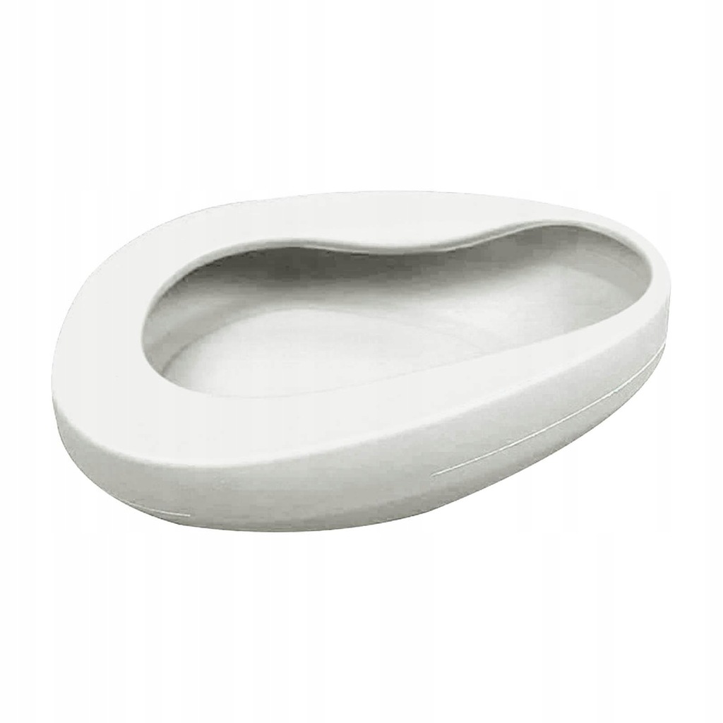 Bedpan Stable Comfortable Thicken Durable, White