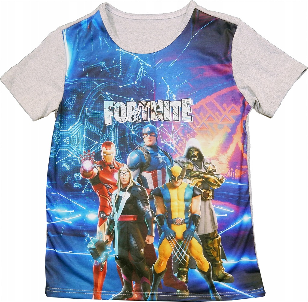 T-shirt Koszulka NOWY FORTNITE avengers r.146