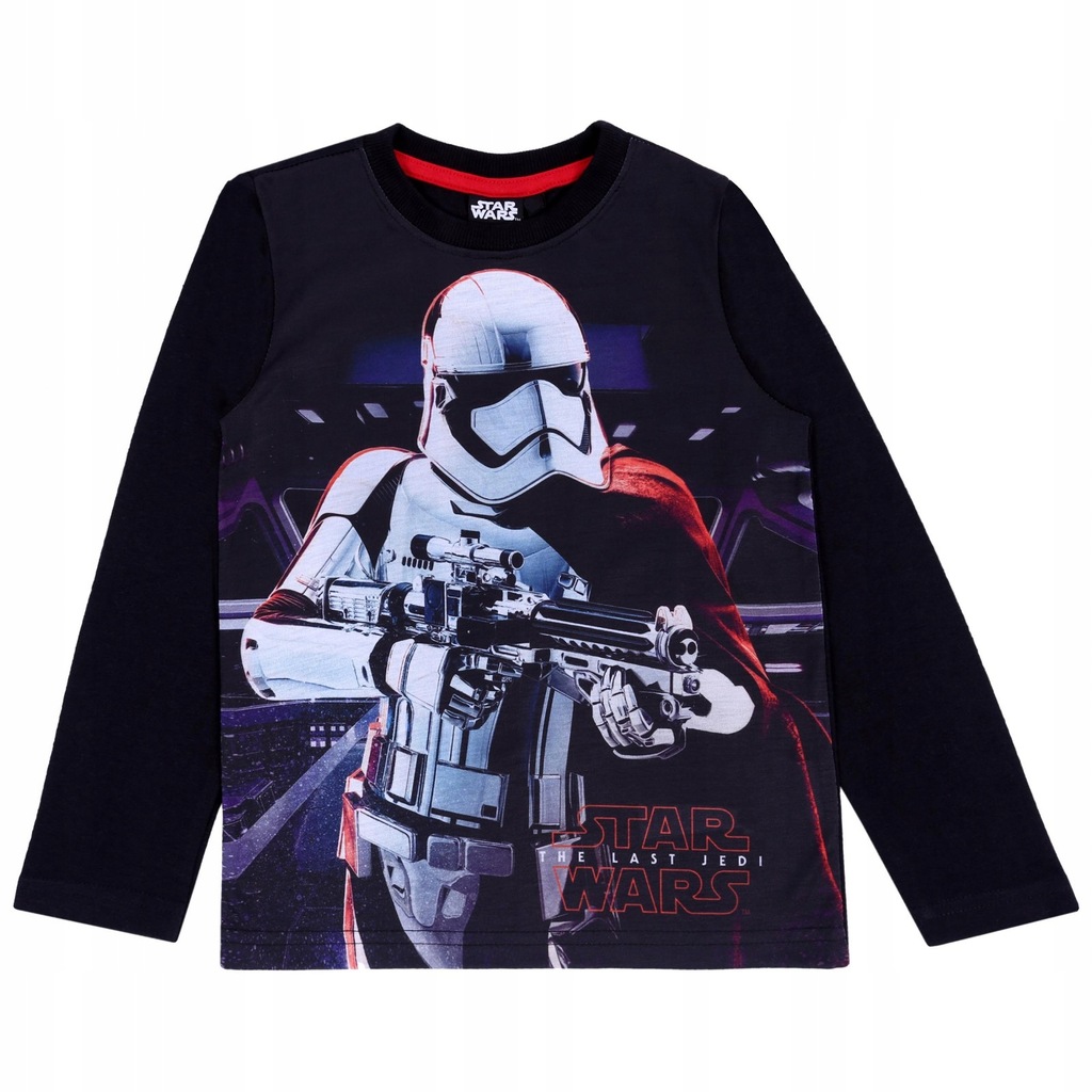 Czarna bluzka Star Wars DISNEY 7-8 lat 128 cm