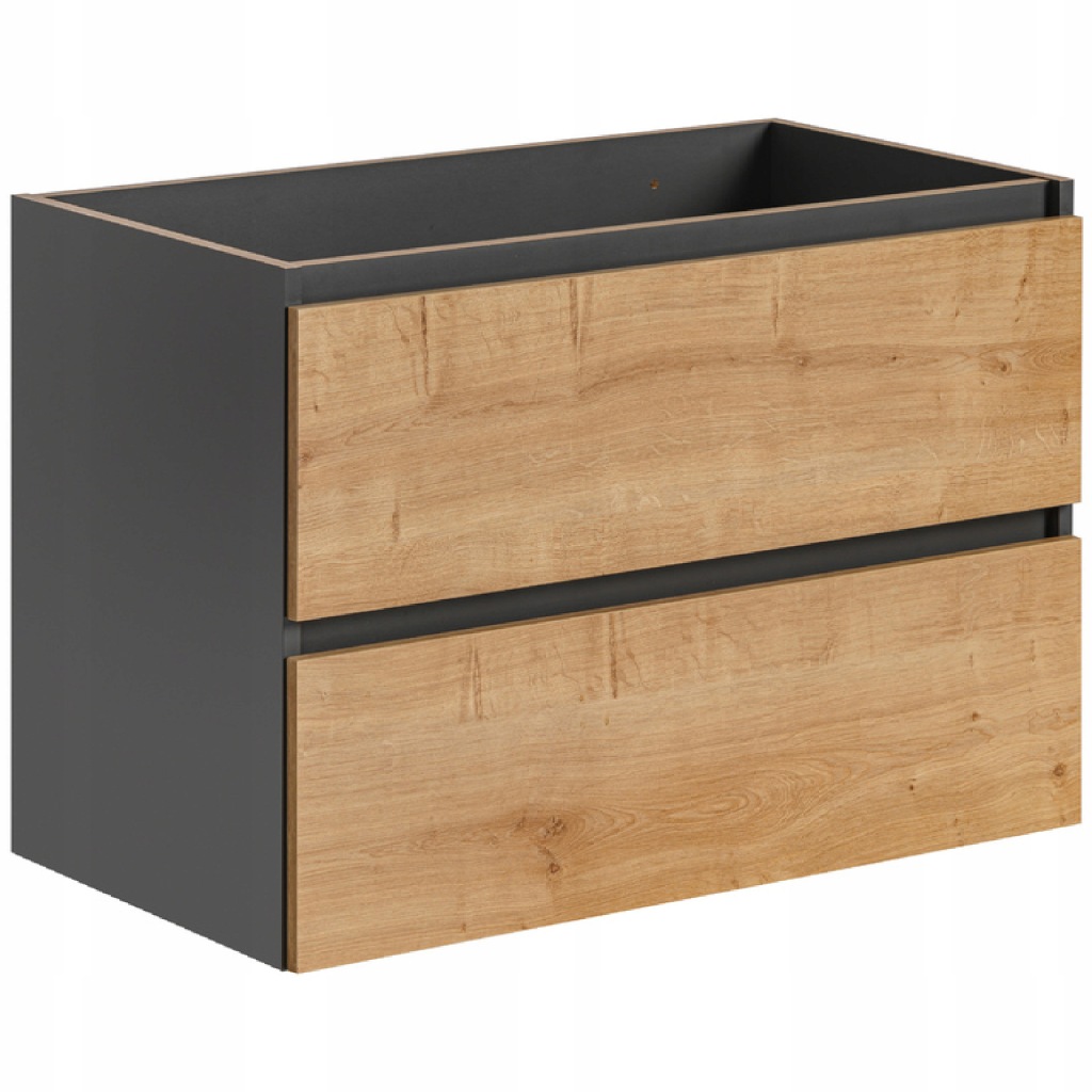 Wisząca szafka pod umywalkę 80 cm MONAKO GREY 821