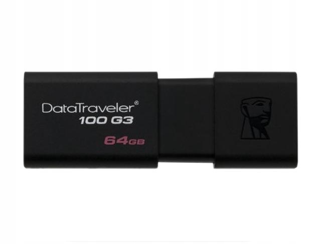 Купить ФЛЕНКЕРНАЯ ПАМЯТЬ KINGSTON DT100 G3 USB 3.0 64 ГБ: отзывы, фото, характеристики в интерне-магазине Aredi.ru