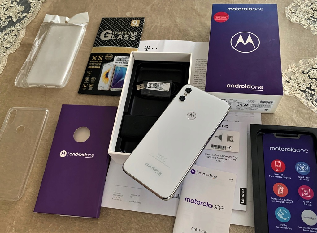 IDEAŁ |BIAŁA Motorola One Dual | 4/64GB GWARANCJA