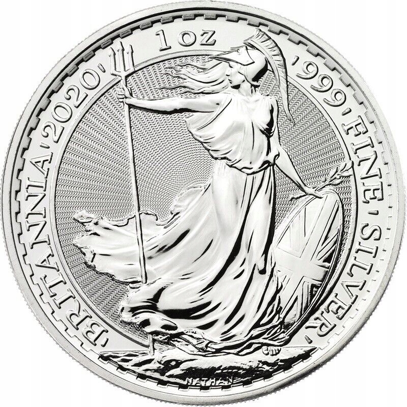 Srebrna Moneta Britannia - 2020