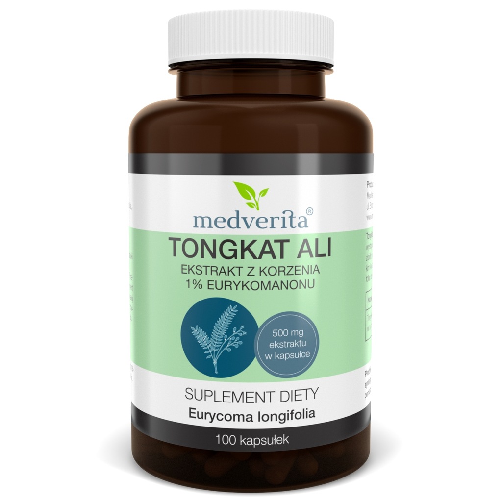 Tongkat Ali ekstrakt Eurykomanon Longjack - 100 k.