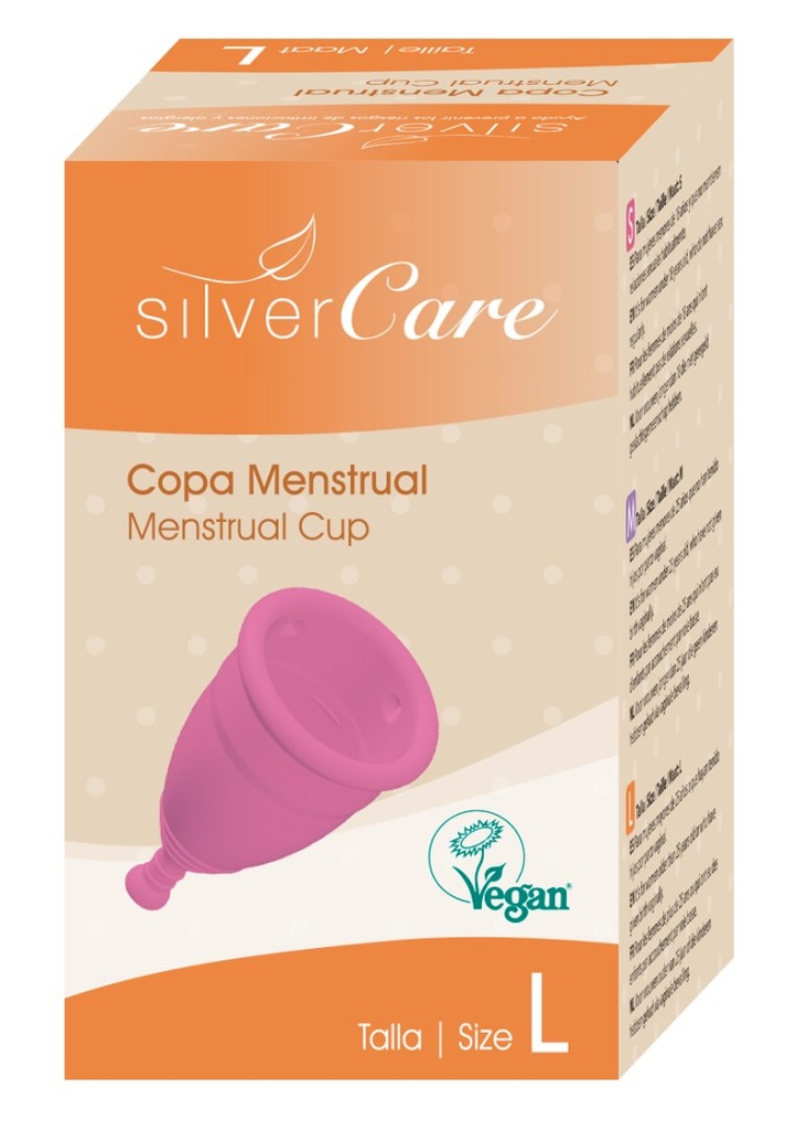 KUBECZEK MENSTRUACYJNY ROZMIAR L - SILVER CARE