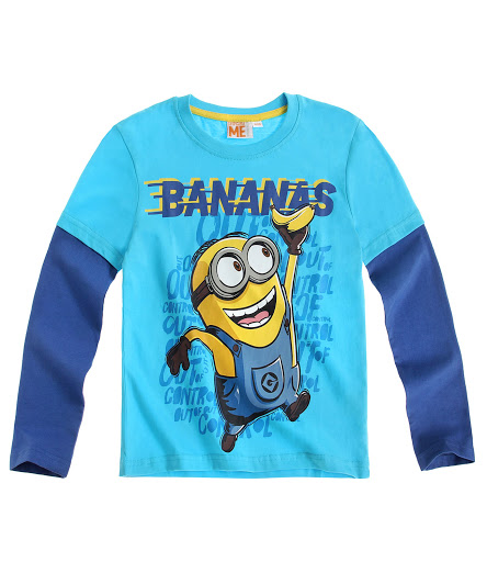 MINIONS Koszulka roz 116 bluzka Minionki LICENCJA