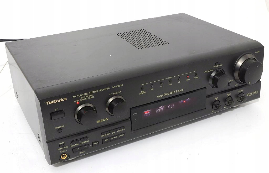 TECHNICS SA-AX530 AMPLITUNER 5.1 RDS - W STEREO GRA !