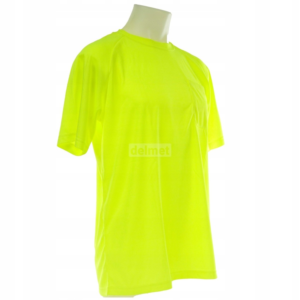 T-Shirt ostrzegawczy coolpass żółty VWTS10-AY/S