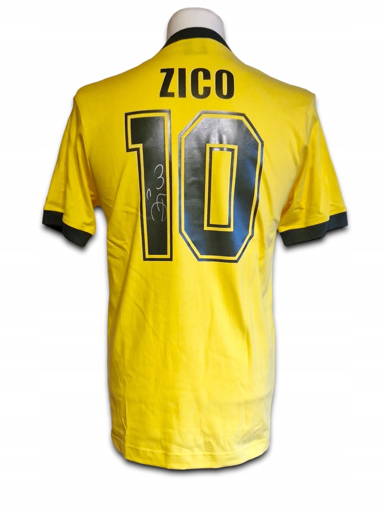 Zico, Brazylia - koszulka z autografem od 1zł! (zag)