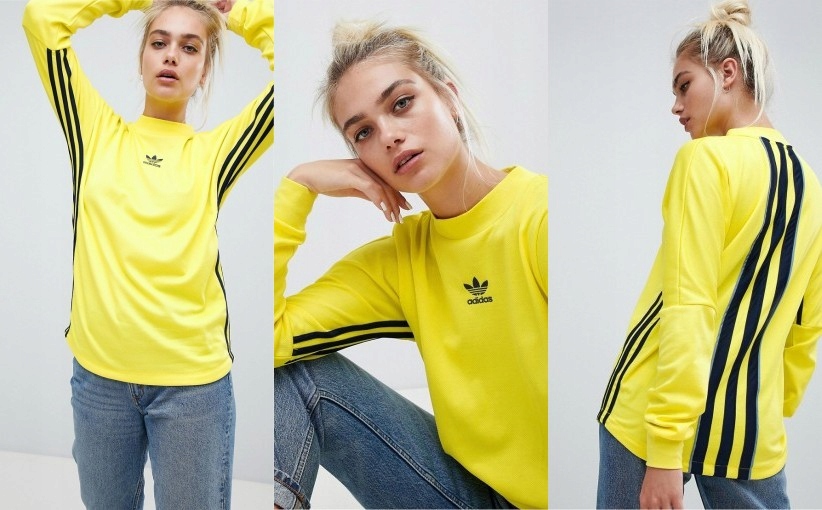 L6E106*ADIDAS ORIGINAL DAMSKA BLUZA LOGO M U00