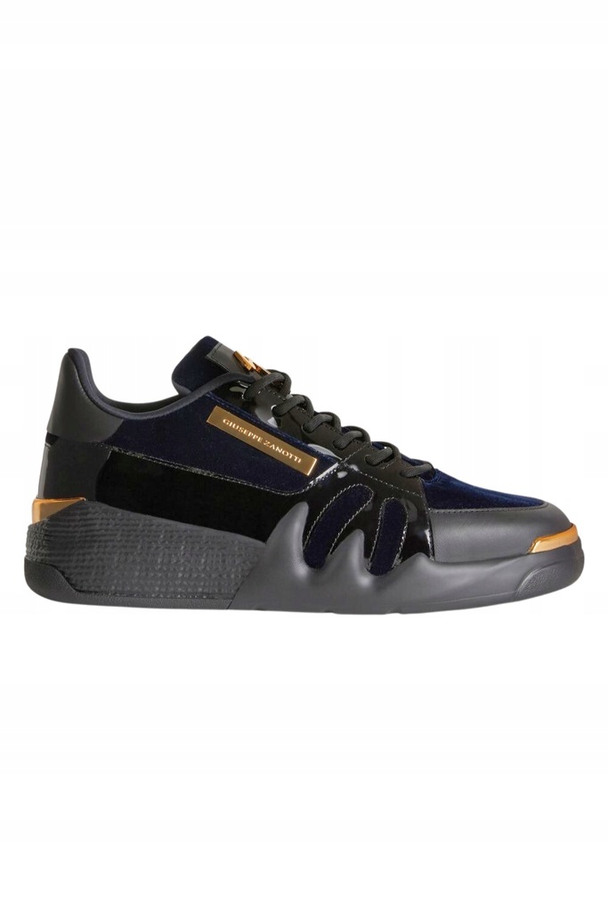 GIUSEPPE ZANOTTI Granatowe sneakersy 42