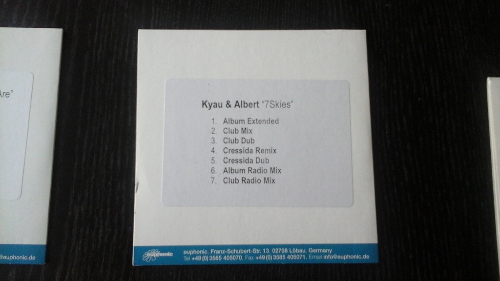 KYAU&ALBERT 7 SKIES CDR PROMO EUPHONIC