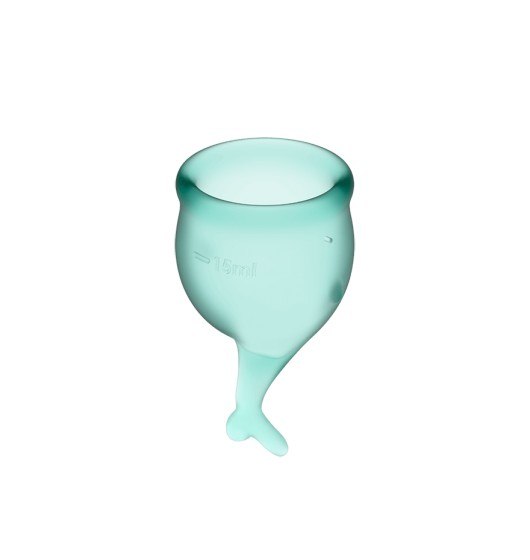 Feel Secure Menstrual Cup Set Dark Green