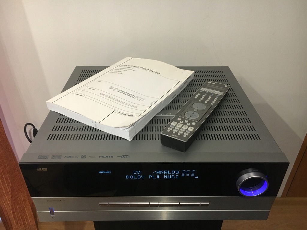 HARMAN KARDON AVR 645 AMPLITUNER 7.1 HIEND PILOT 8149089066