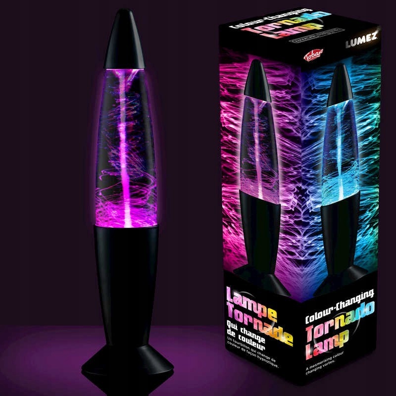 Lampka Lawa Lampa Lava TORNADO na baterie