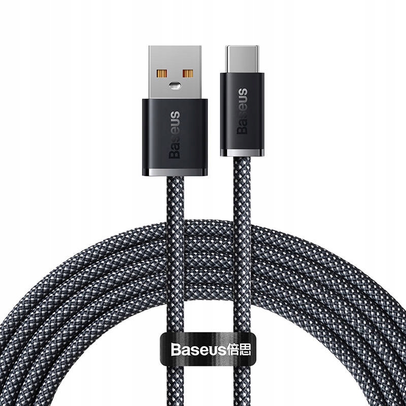 CABLE USB TO USB-C 2M 100W/SLATE GRAY CALD000716 BASEUS