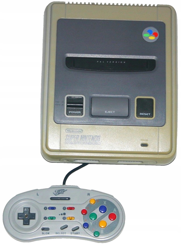 Konsola Super Nintendo - SNES.
