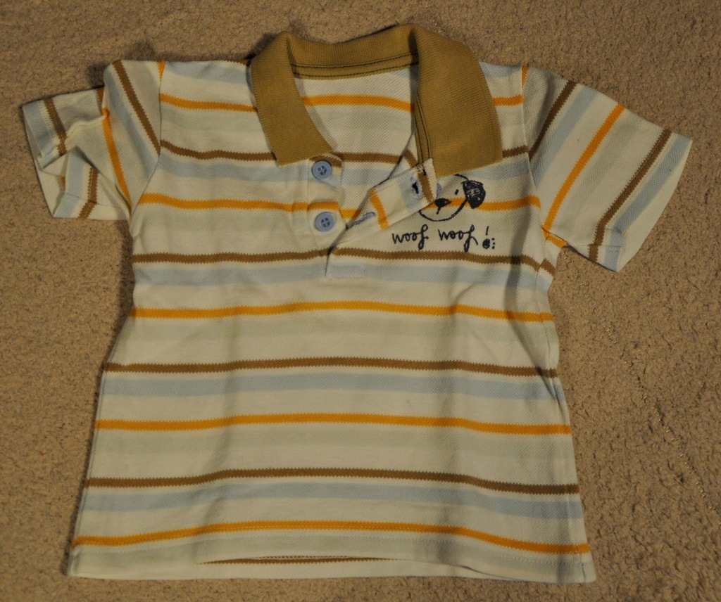 Koszulka polo, GEORGE roz. 80/86 (12-18 m-cy)